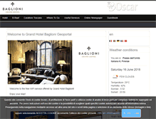 Tablet Screenshot of grandhotelbaglioni.inwya.com